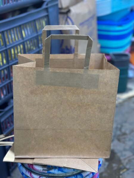 Sac en papier kraft recyclable