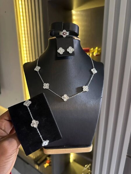 Collier clé en argent