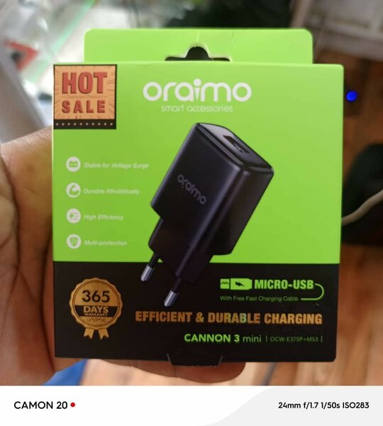 Chargeur Micro-USB Oraimo
