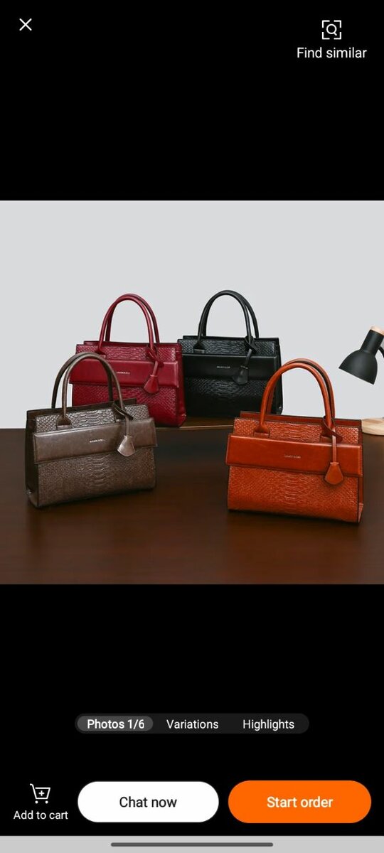 Sac à main élégant en cuir