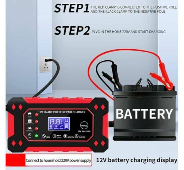 Chargeur Intelligent 12V Réparateur