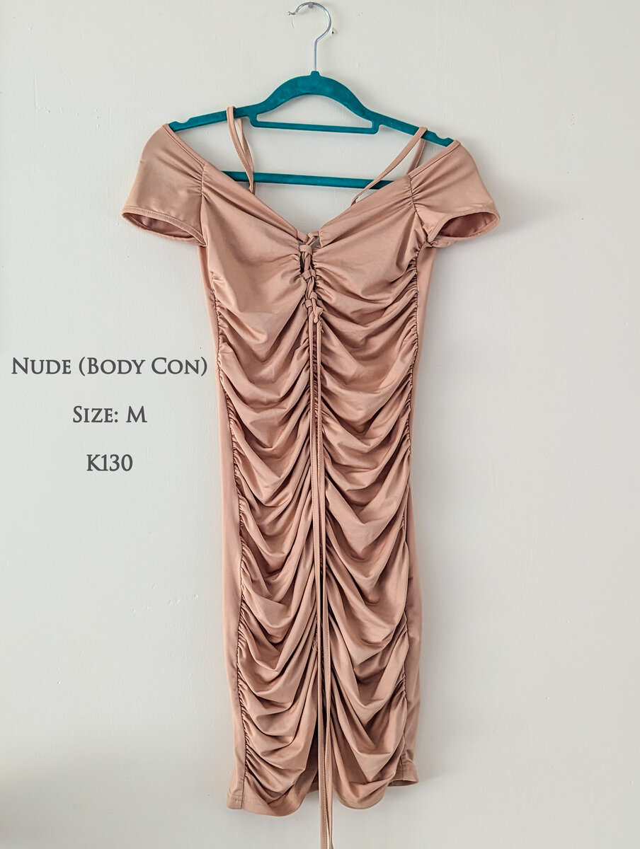 Body Con Nude dress