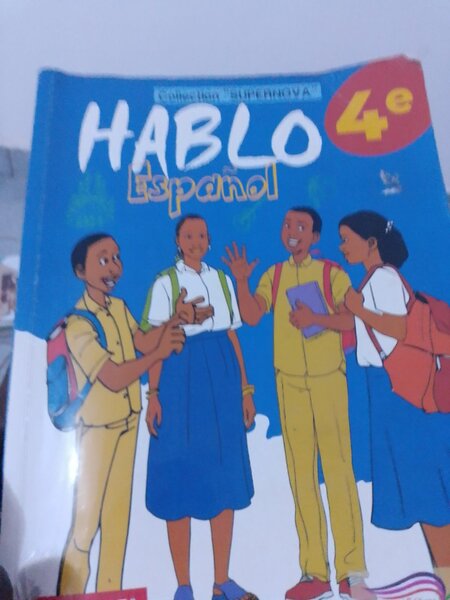 Livre d'espagnol scolaire