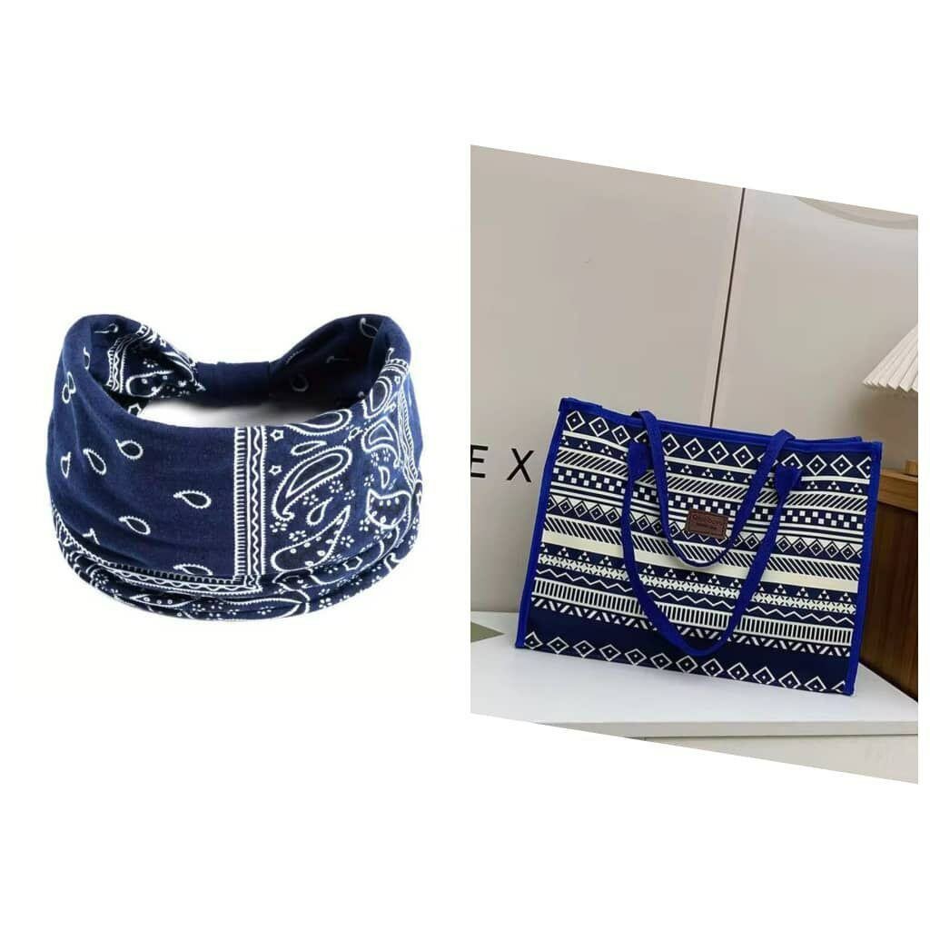 Sac à main motif ethnique