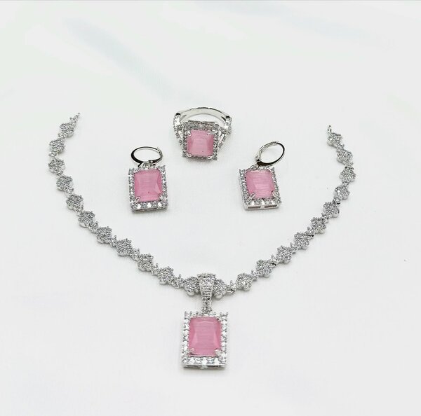 American Diamond 1 karat combo sets