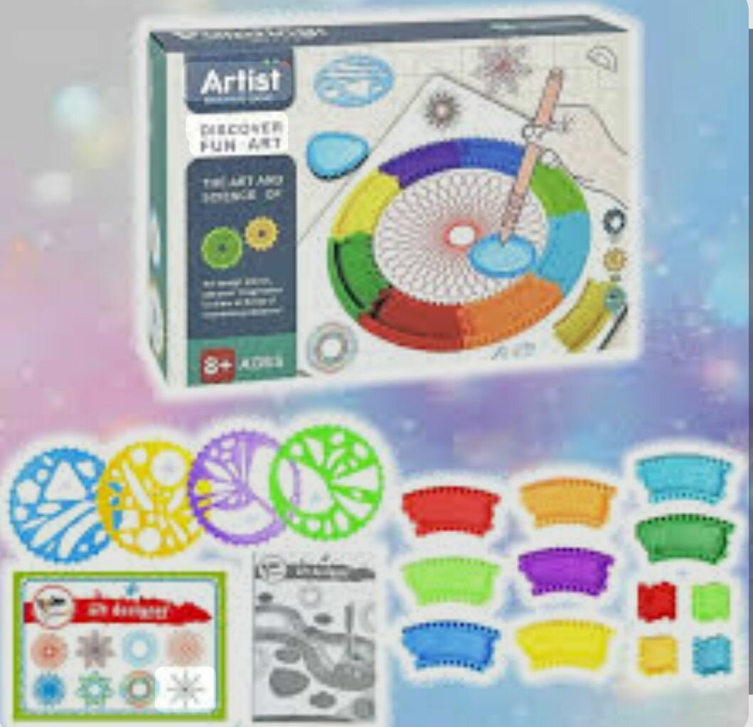 Kit de Dessin Spirale pour Enfants