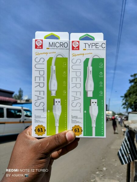 6A Super Fast Data Cables Type C & Micro Normal