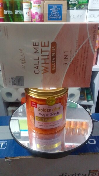 Call me white and sugar scrub