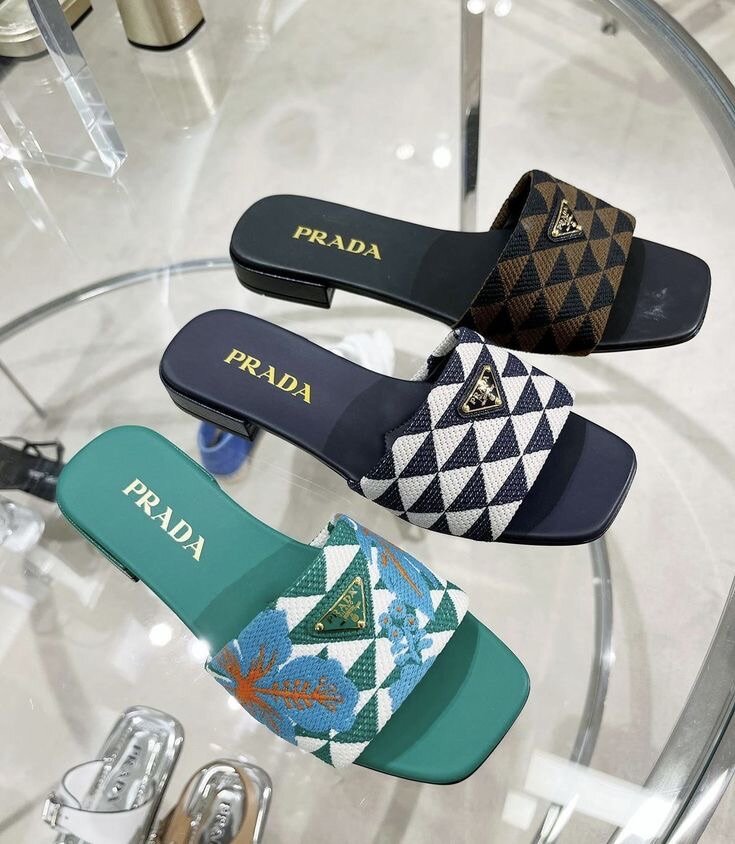 PRADA 3 pieces Slippers