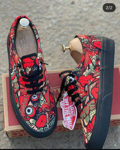 Baskets Vans imprimé pop art