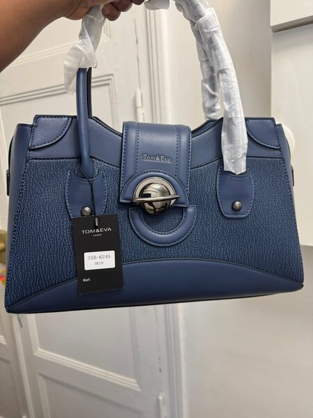 Sac à main bleu Tom & Eva