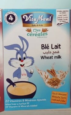Vita meal Baby & kids cereals Ble Lait Wheat milk