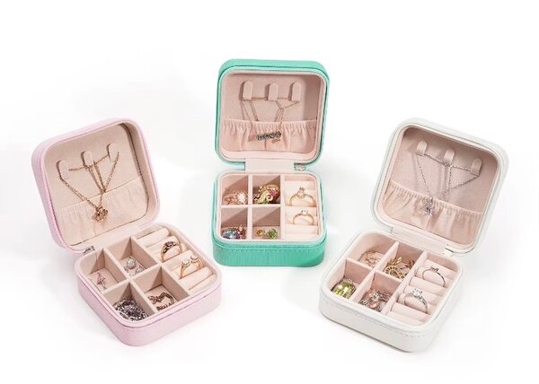 Boîte à bijoux carré