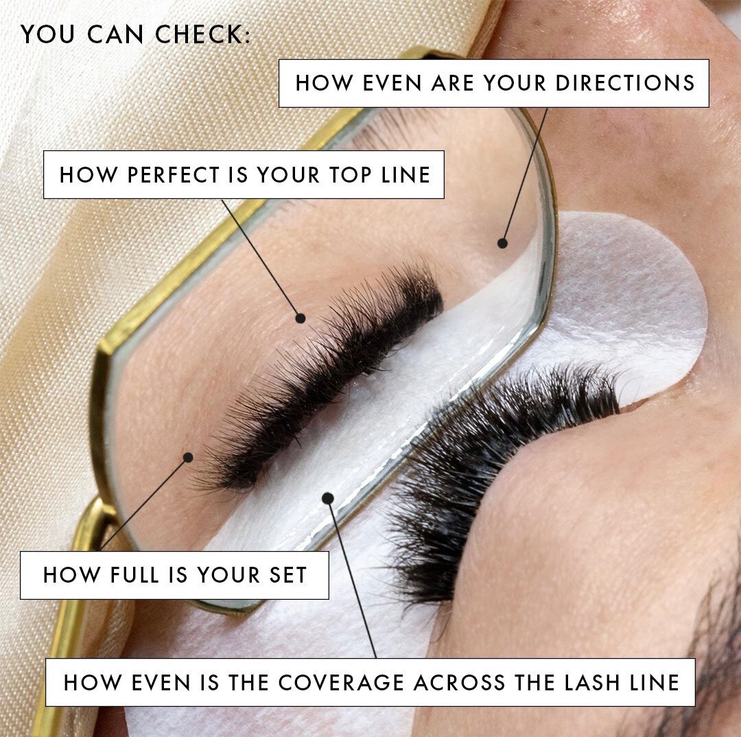Lash mirror