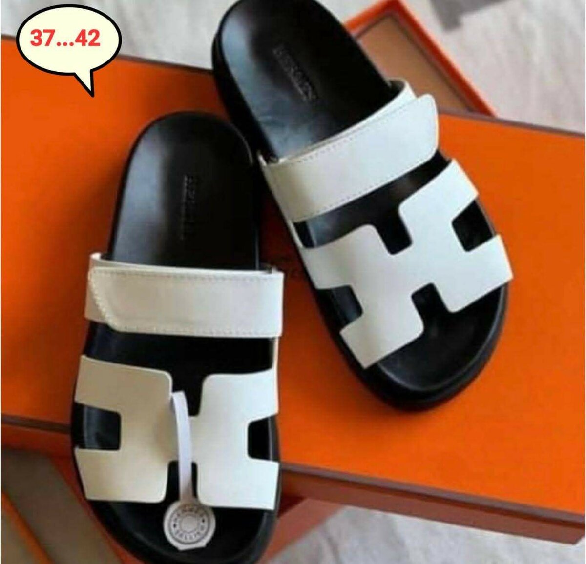 Sandales modernes en cuir