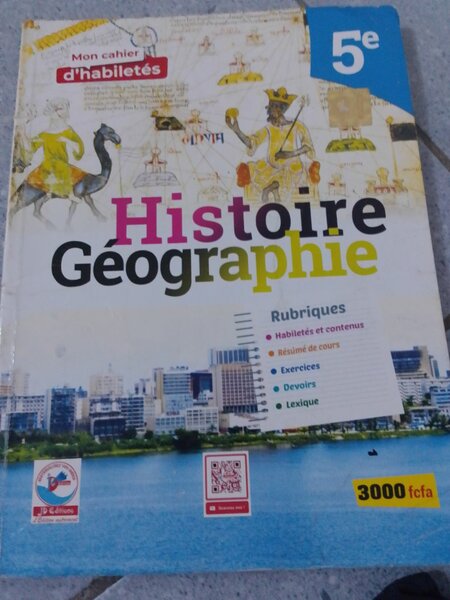 Cahier Histoire-Géographie 5e
