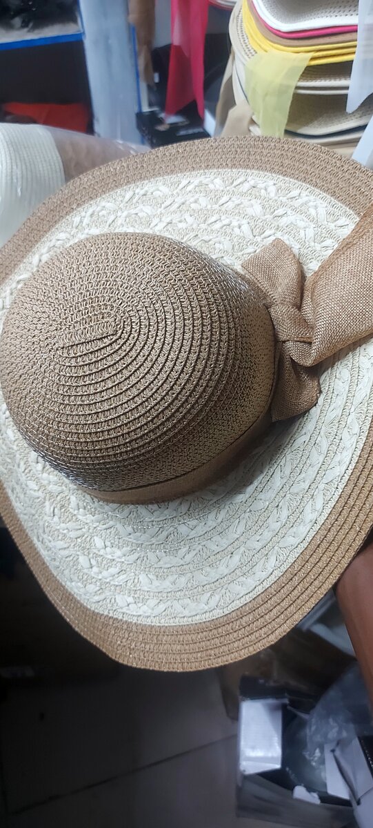 Chapeau de paille élégant