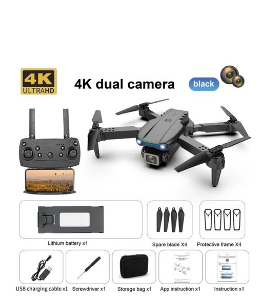 Drone 4K Caméra Dual