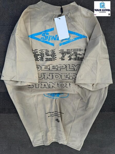 T-shirt oversize imprimé tendance