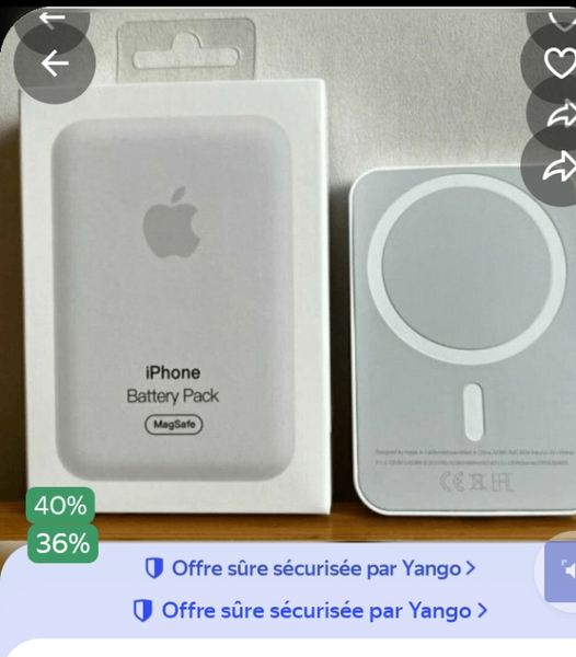 Batterie externe MagSafe iPhone