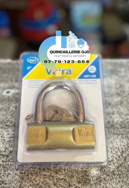 Cadenas verrou en laiton