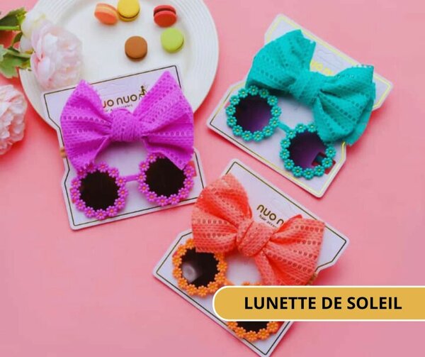 Lunettes de soleil colorées