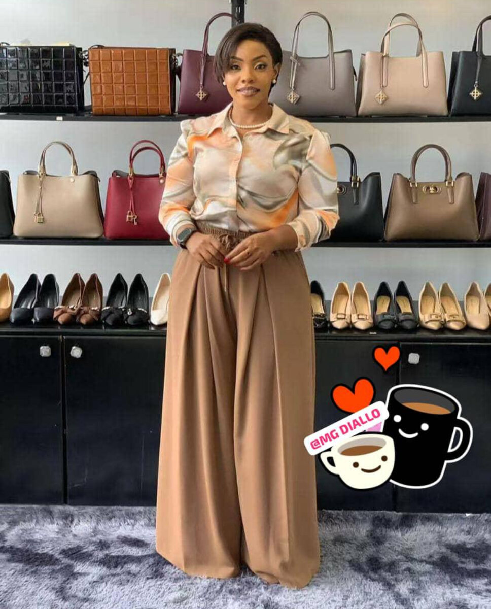 Pantalons larges élégants