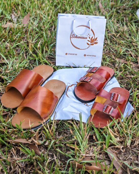 Sandales en cuir élégantes