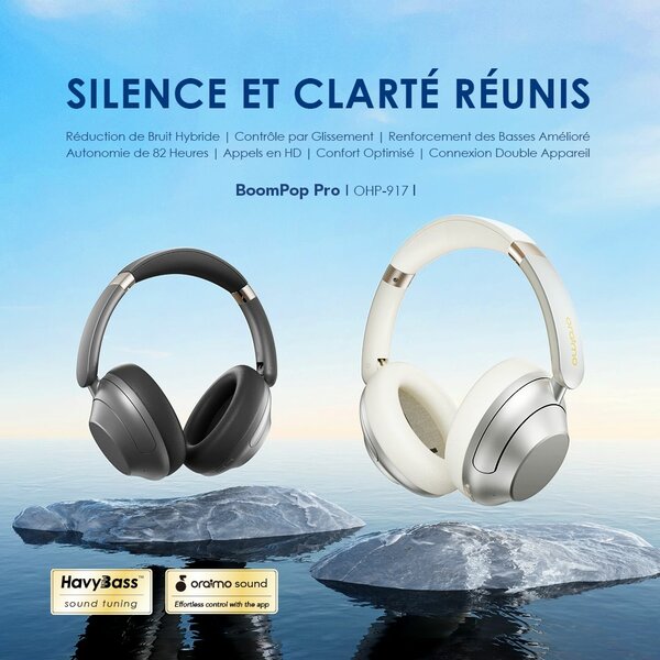 Casque Bluetooth BoomPop Pro