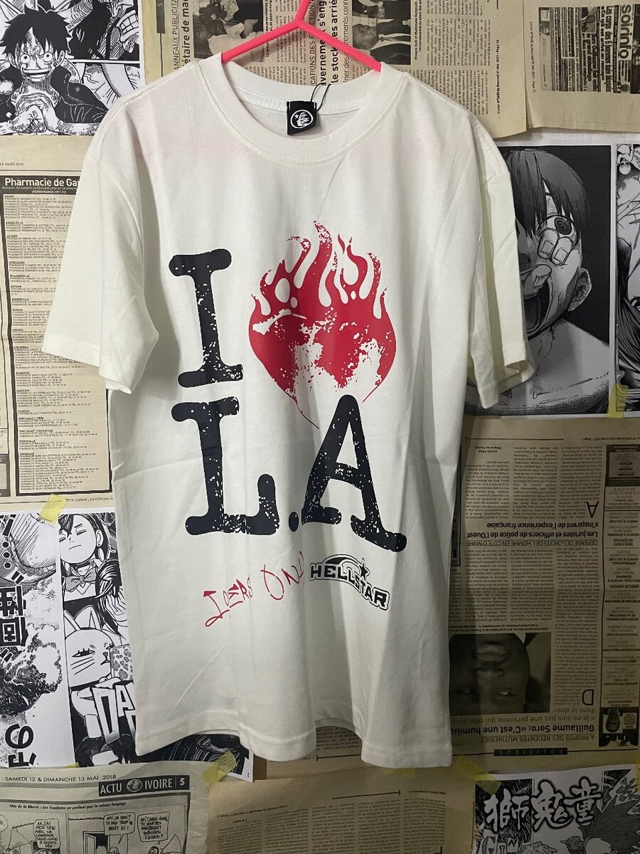 T-shirt imprimée "I ♥ L.A."