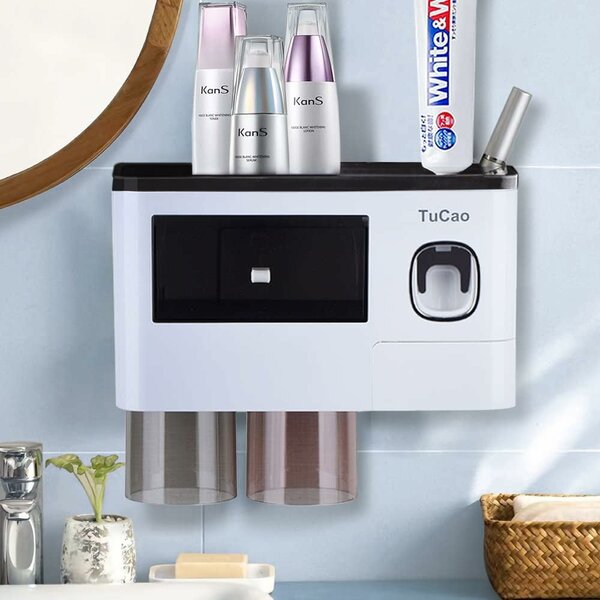 Tooth paste organizer