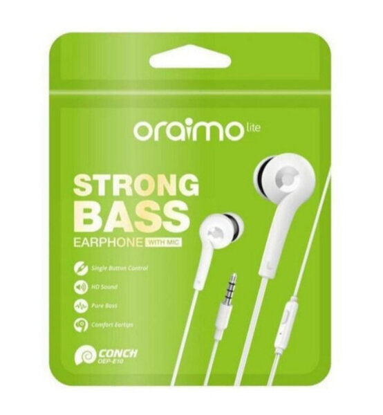 Écouteurs Oraimo Strong Bass
