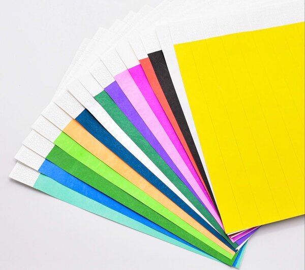 Lot de 100 Bracelets tyvek