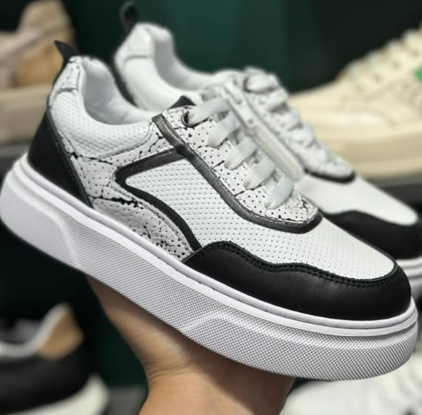 Легкие ортопедические кеды из натуральной кожи снаружи и внутри 💯