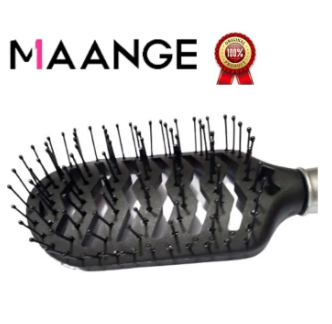 New Large Professional Paddle Hairbrush Tangle Free Bristle Massage Comb Brush