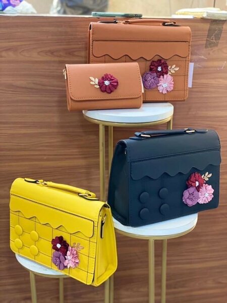 Quality leather bags available 2 in 1 bag sets