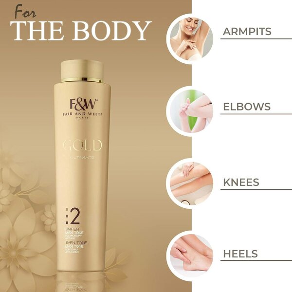 FAIR AND WHITE 2: GOLD REVITALIZING BODY LOTION