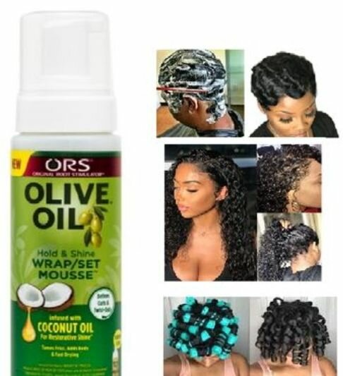Mousse Coiffante Brillance Olive