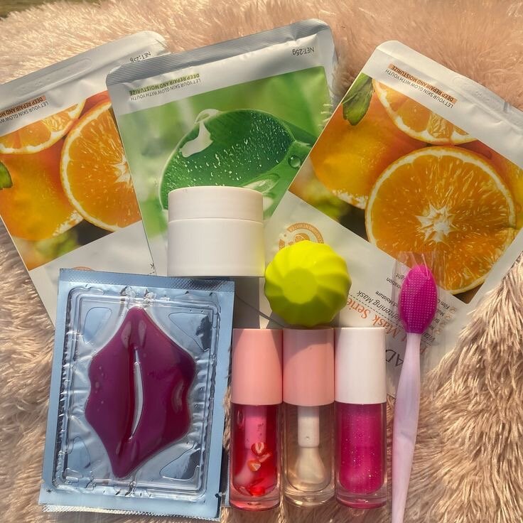 Lot de brillants à lèvres tendance