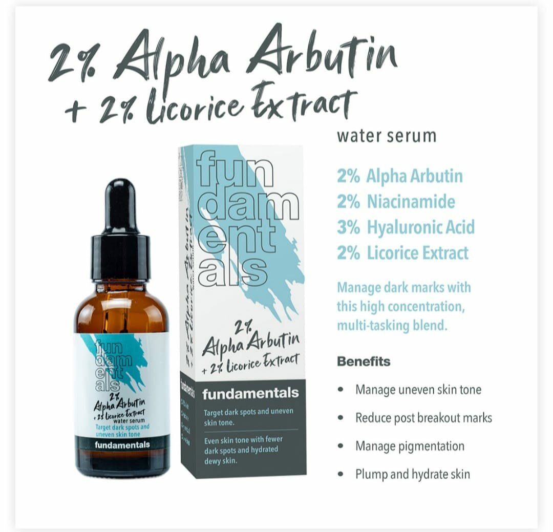 Fundamentals Alpha arbutin serum