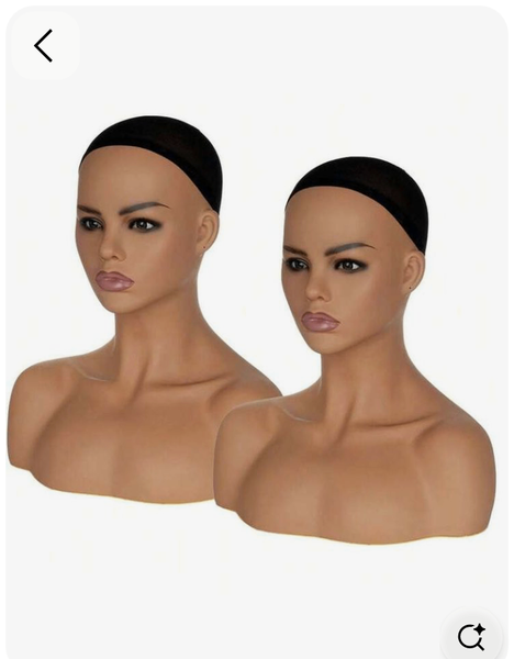 Mannequins de maquettes en buste