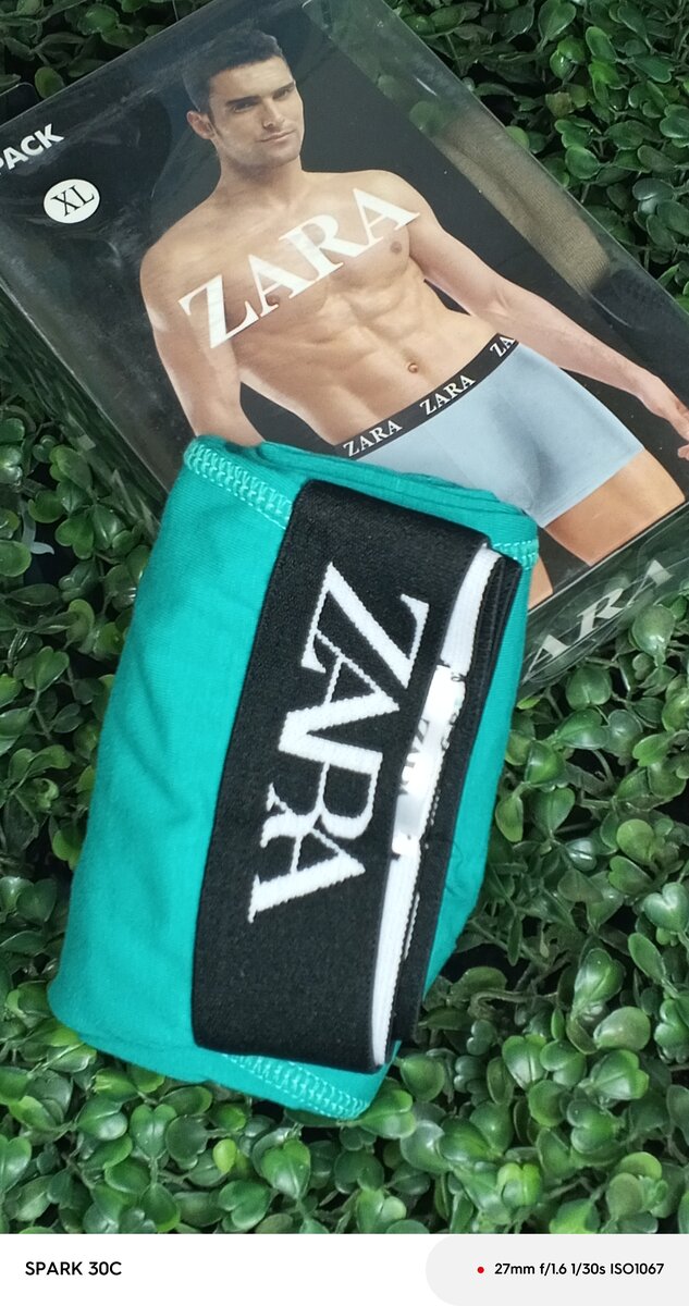Zara cotton boxers