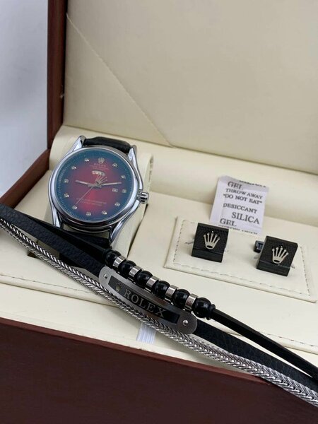 Quality Casio Leather watch Set