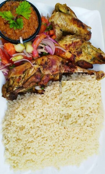 Poulet Braisé + Attieke