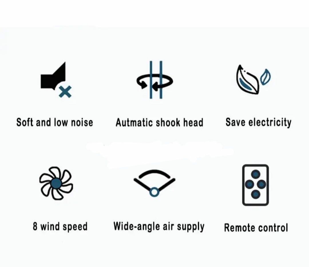 16-inch Remote Control Standing Fan