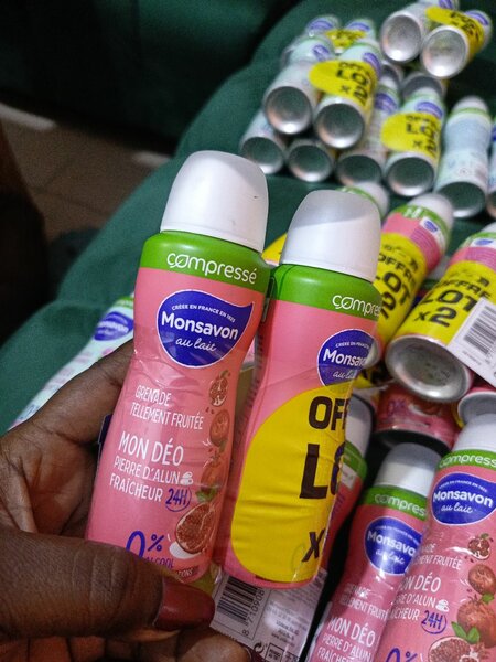 Déodorants monsavon compressé