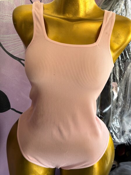 Body côtelé femme élégant