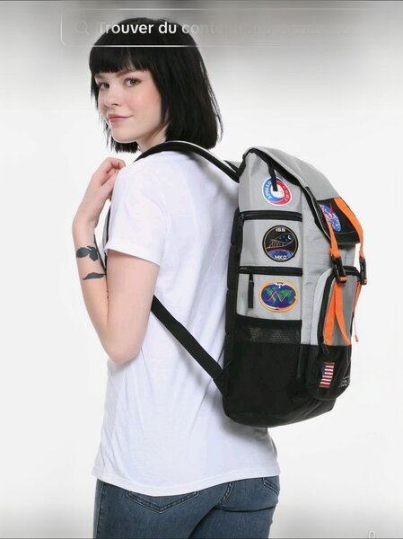 Sac à dos NASA Patch Style