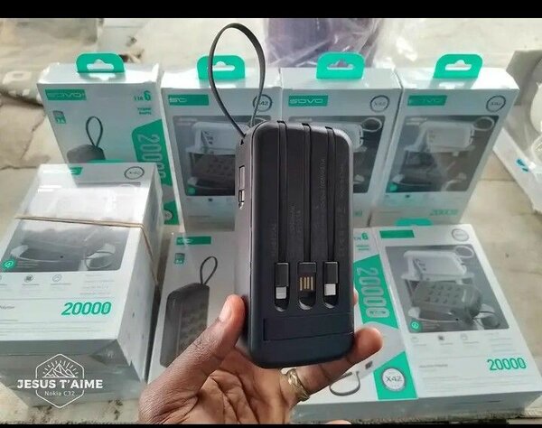 Batterie externe 20000mAh rapide