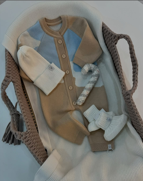 комбинезон детский коричневый